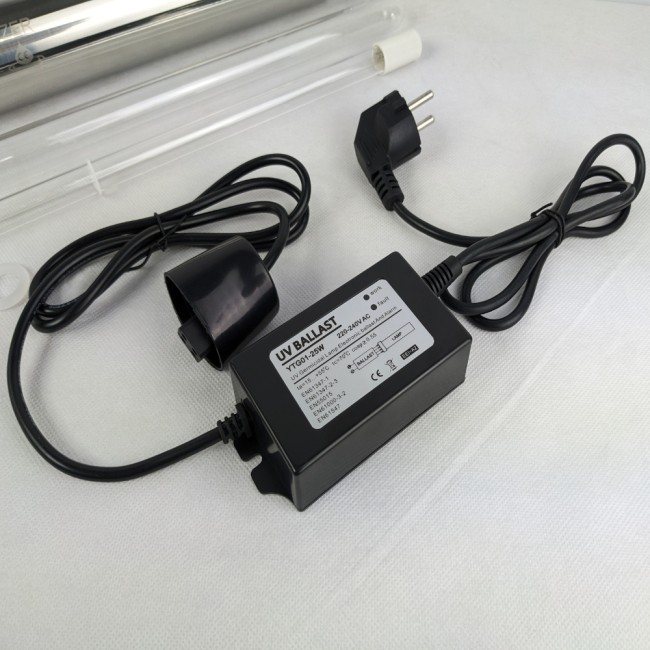 Ультрафиолетовый стерилизатор воды UV-6 GPM SS 25W 1", 1400 л/час 