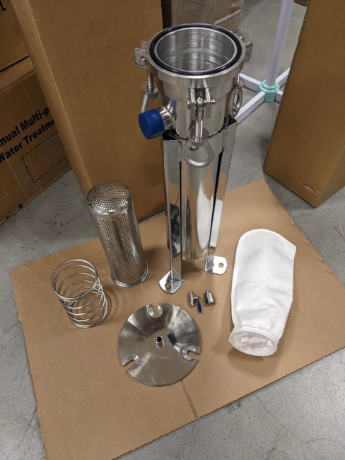 Мешочный фильтр BFH4 комплект