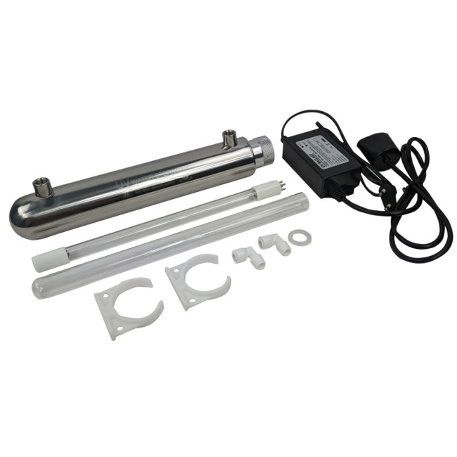 Ультрафиолетовый стерилизатор для воды UV-1 GPM, 12W, 200 л/час  Ультрафиолетовый стерилизатор для воды UV-1 GPM, 12W, 200 л/час