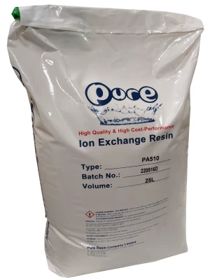 Смола ионообменная Puresin (Пюрезин) PA 510, 1л.