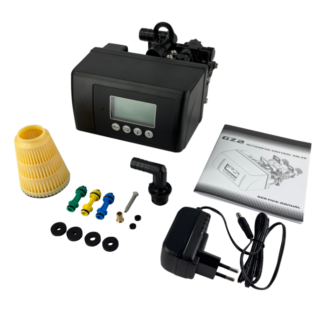 Комплектация клапана управления фильтром AHS GZ2-SM Комплектация клапана управления фильтром AHS GZ2-SM