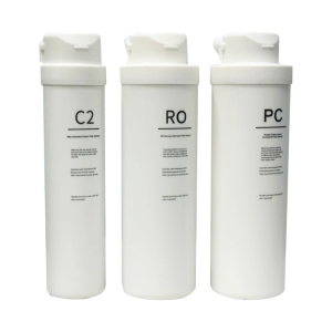 Комплект картриджей для фильтра QR-05 400 GPD (C2, RO, PC)