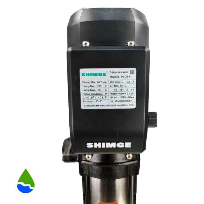 Вертикальный насос SHIMGE PLD 2-9 Вертикальный насос SHIMGE PLD 2-9