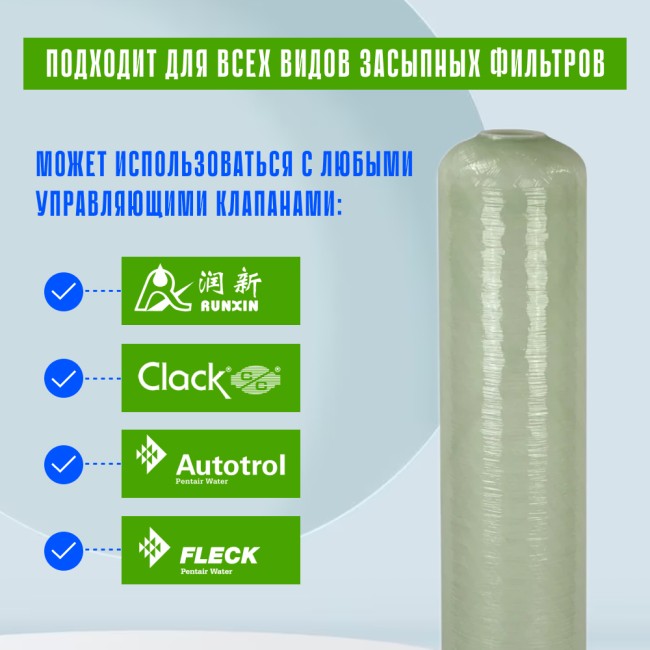 Корпус баллон засыпного фильтра Canature 1252, 2.5"